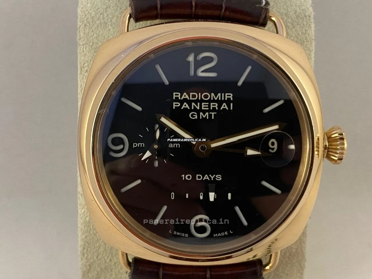 Superior Replica Panerai Special Editions 45mm Rose Gold Case Mens/unisex Automatic Watch