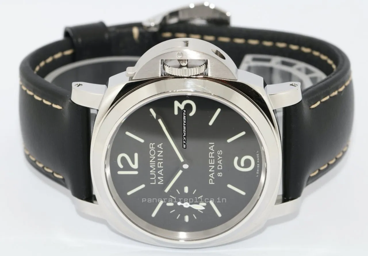 Alternative view of Recommend Replica Panerai Luminor Marina 44mm Steel Case Mens/unisex Manual Winding Watch
