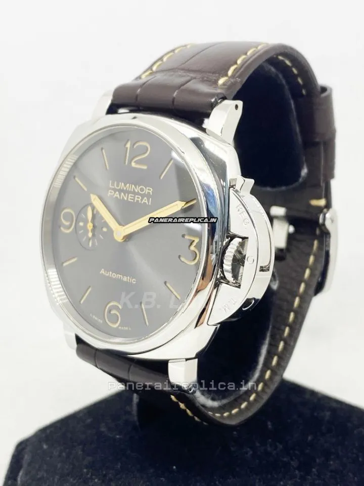 Alternative view of Fabulous Replica Panerai Luminor Due 45mm Steel Case Mens/unisex Automatic Watch