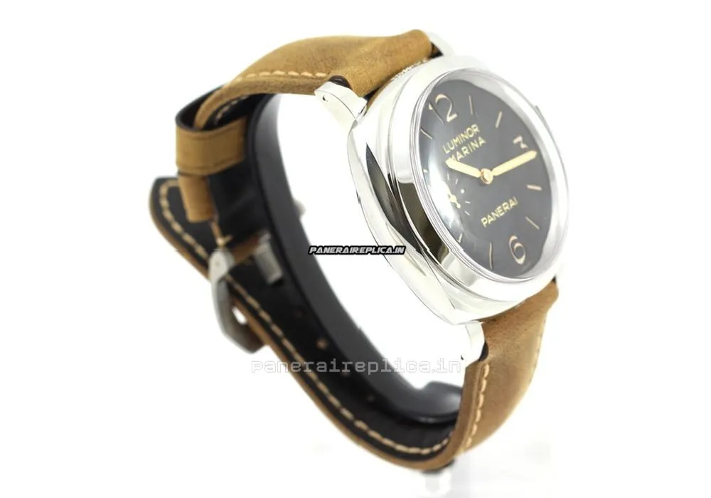 Alternative view of Exquisite Imitation Panerai Luminor Marina 47mm Steel Case Mens/unisex Manual Winding Watch
