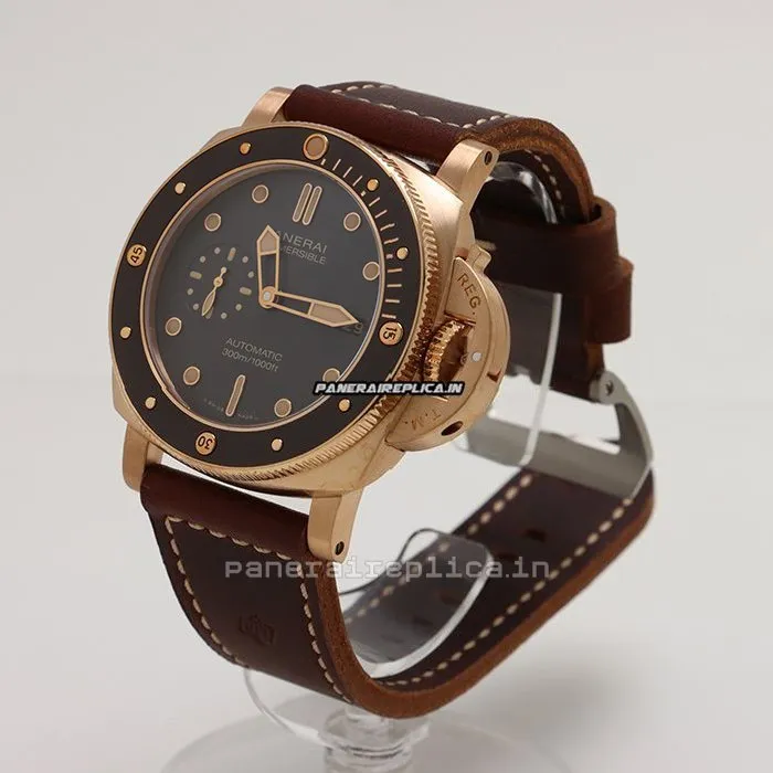 Alternative view of Wonderful Knockoff Panerai Luminor Submersible Automatic Watch
