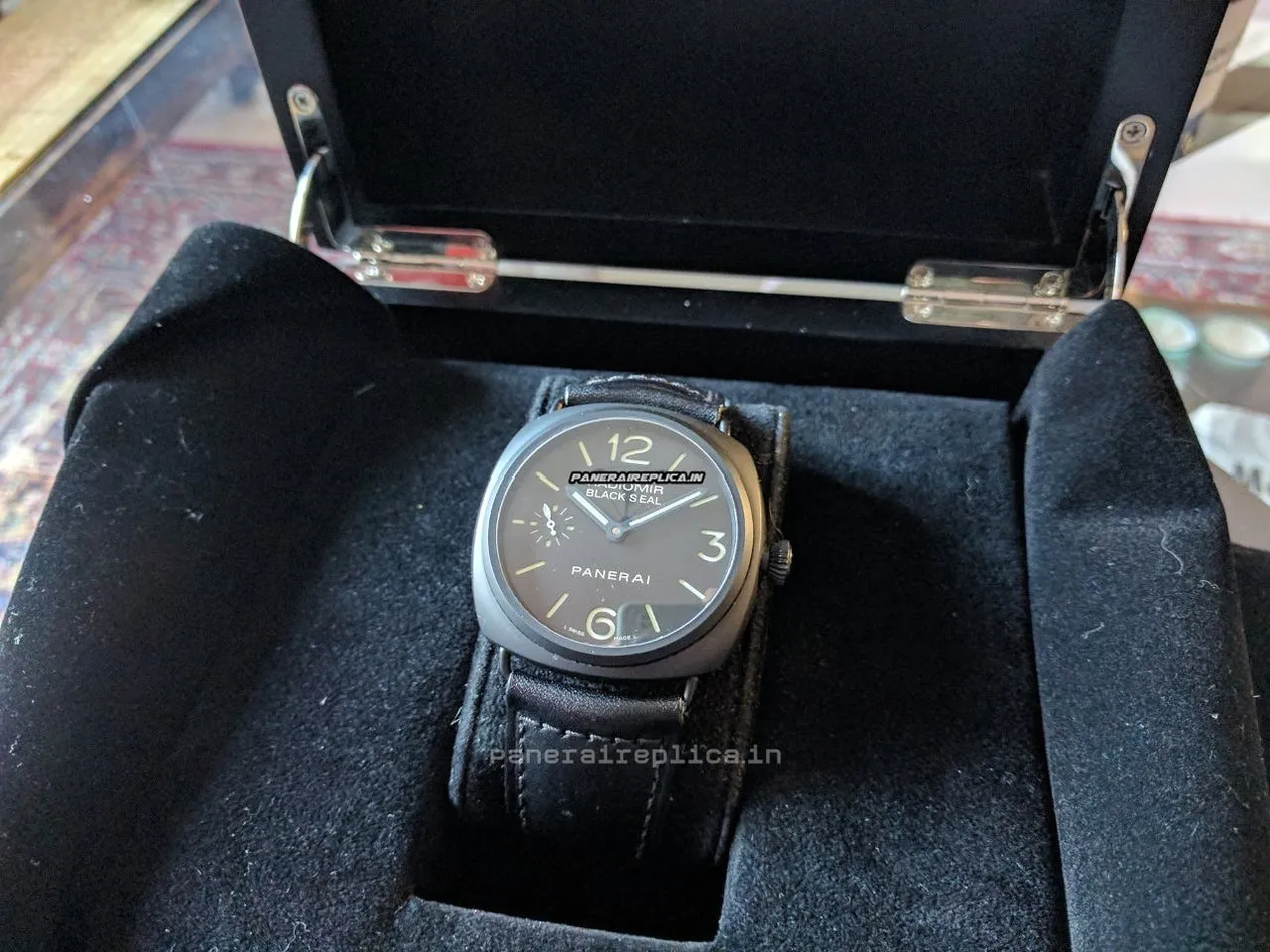 1:1 Fake Panerai Radiomir Black Seal 45mm Ceramic Case Mens/unisex Manual Winding Watch