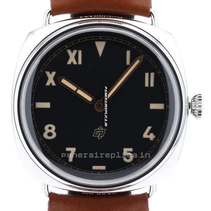 Alternative view of Neat Fake Panerai Radiomir 3 Days Gmt 47mm Steel Case Mens/unisex Manual Winding Watch