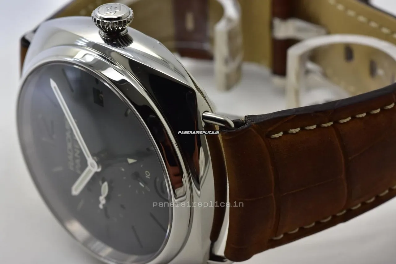 Alternative view of Defect Replica Panerai Radiomir 10 Days Gmt 47mm Steel Case Mens/unisex Automatic Watch