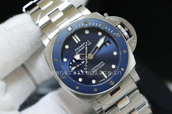Best Imitation Panerai Luminor Submersible 42mm Steel Case Automatic Watch