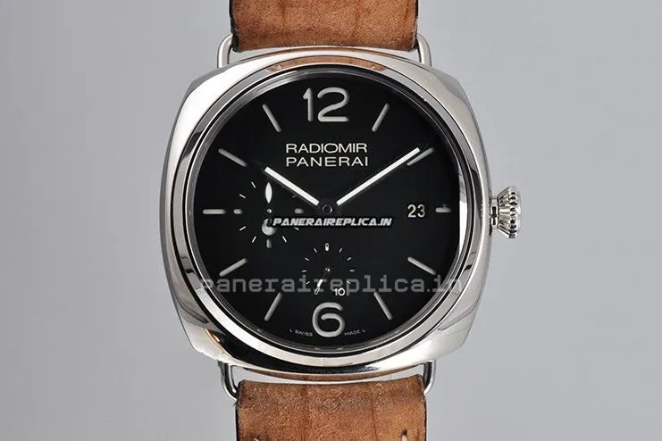 Alternative view of Fabulous Replica Panerai Radiomir 10 Days Gmt 47mm Steel Case Automatic Watch