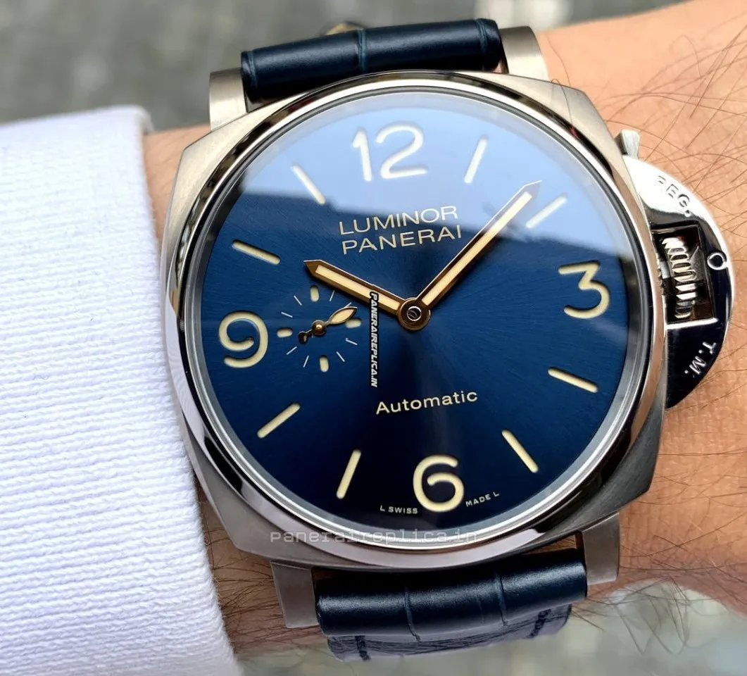 Perfect Replicas Panerai Luminor Due 45mm Titanium Case Mens/unisex Automatic Watch