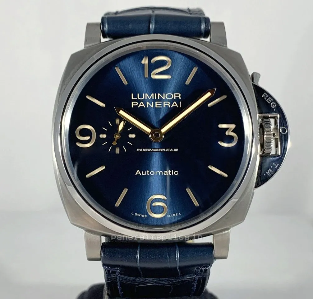 Alternative view of Perfect Replicas Panerai Luminor Due 45mm Titanium Case Mens/unisex Automatic Watch