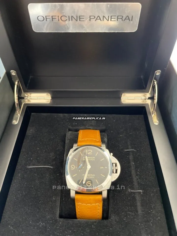 Superior Knockoff Panerai Luminor Marina 44mm Steel Case Mens/unisex Automatic Watch