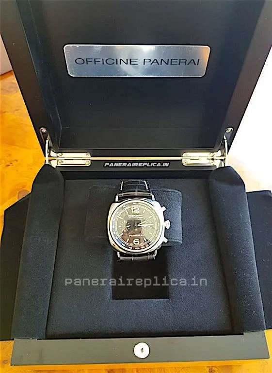 Alternative view of Exquisite Fake Panerai Radiomir Chronograph Steel Case Mens/unisex Automatic Watch