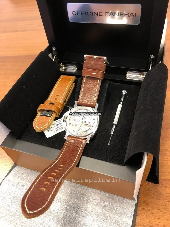 Excellent Replica Panerai Luminor 1950 47mm Steel Case Mens/unisex Manual Winding Watch
