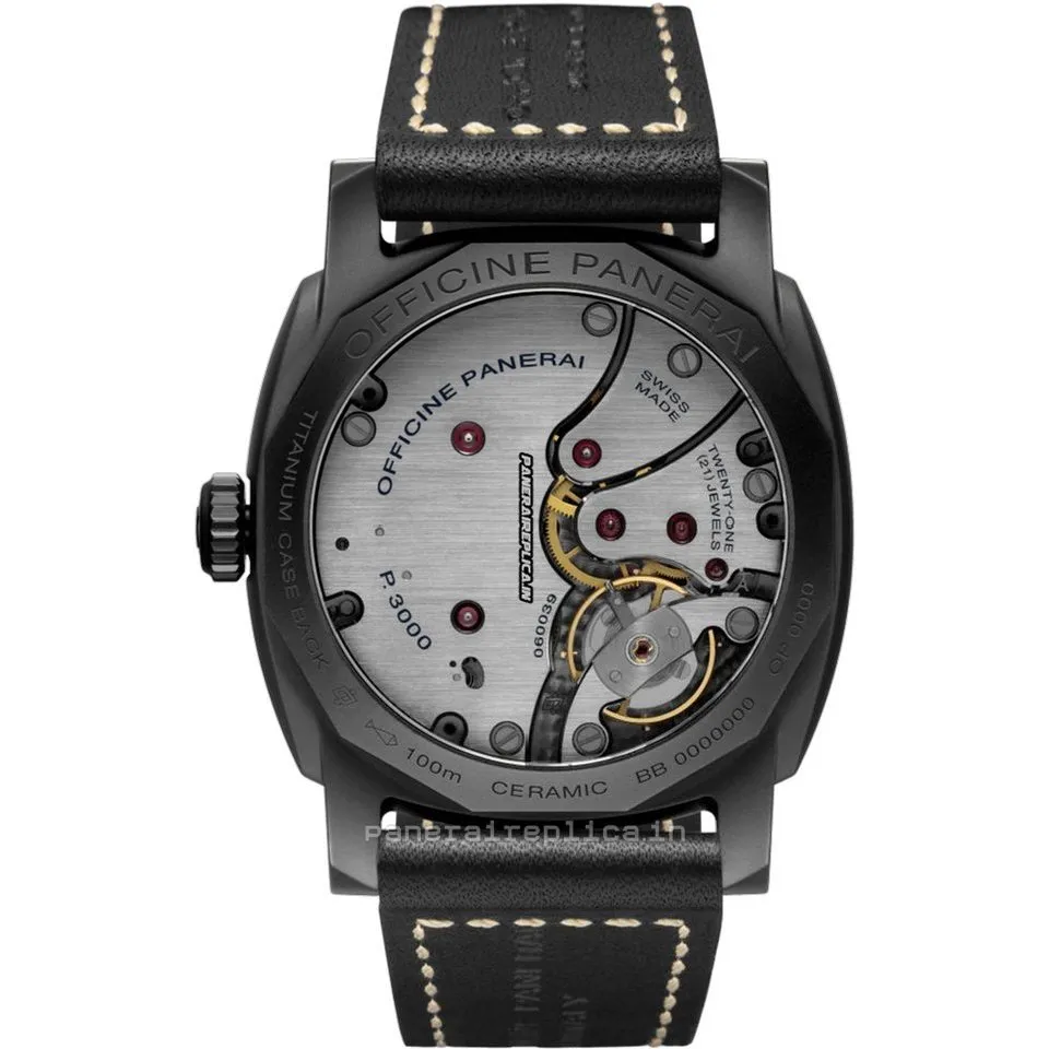 Alternative view of Recommend Replicas Panerai Panerai Watches 48mm Ceramic Case Mens/unisex Manual Winding Watch