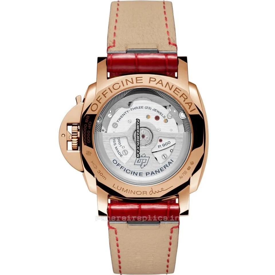 Alternative view of Great Replica Panerai Panerai Watches 38mm Rose Gold Case Automatic Watch