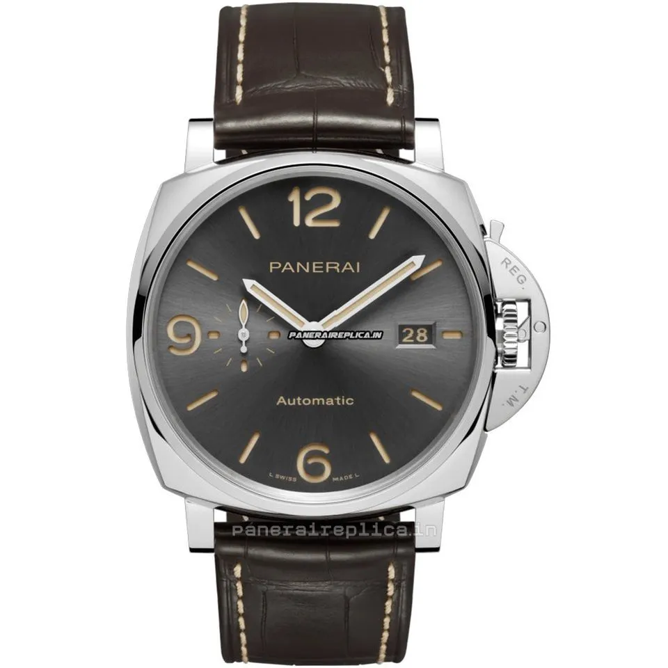 1:1 Knockoff Panerai Luminor Due 45mm Steel Case Mens/unisex Automatic Watch