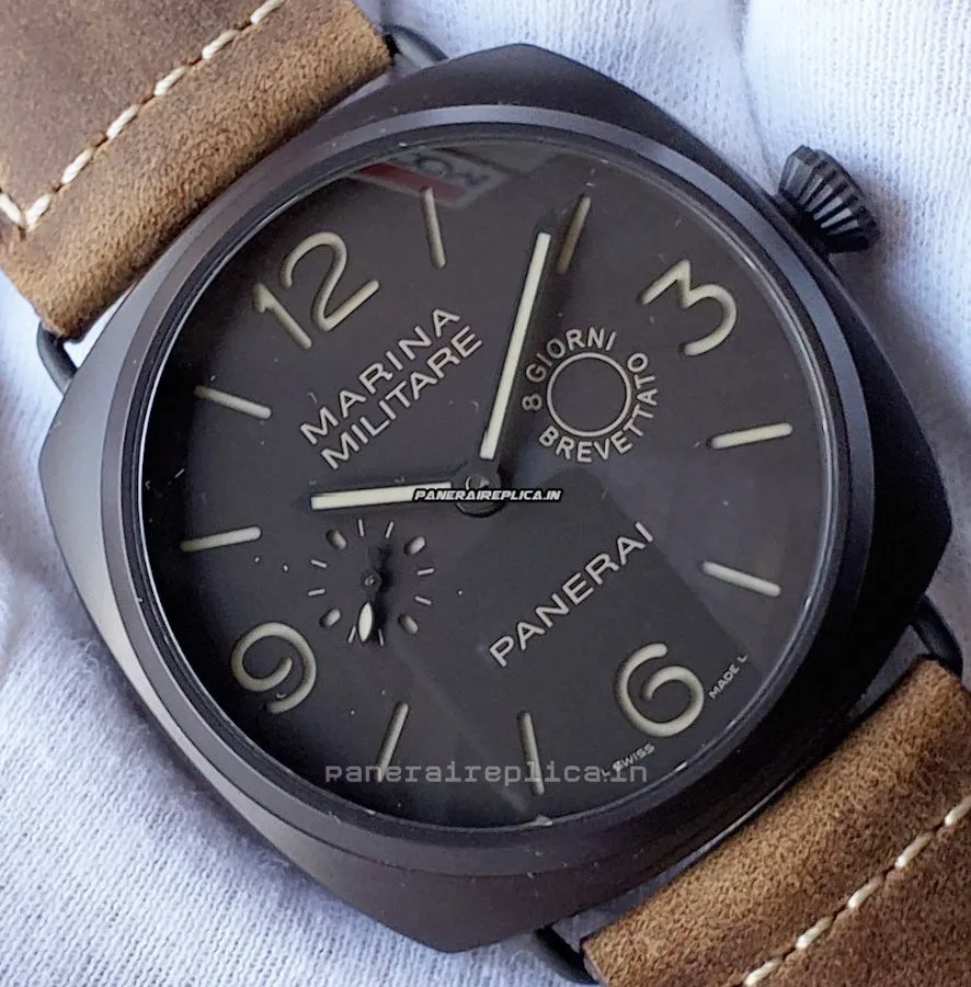 High Quality Fake Panerai Special Editions 47mm Ceramic Case Mens/unisex Manual Winding Watch