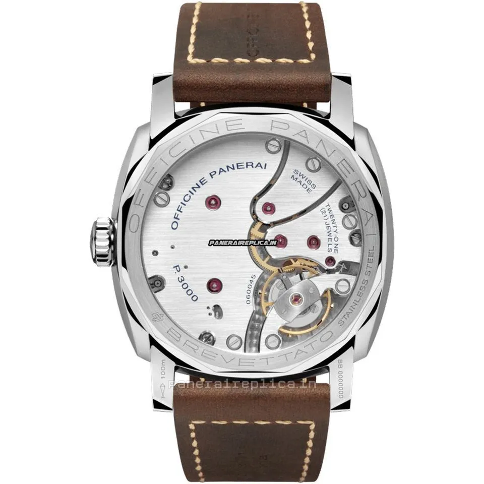 Alternative view of Beautiful Clone Panerai Special Editions 47mm Steel Case Mens/unisex Manual Winding Watch