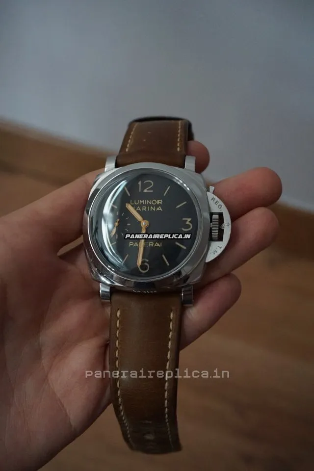 Incredible Copy Panerai Luminor Marina 47mm Steel Case Mens/unisex Manual Winding Watch