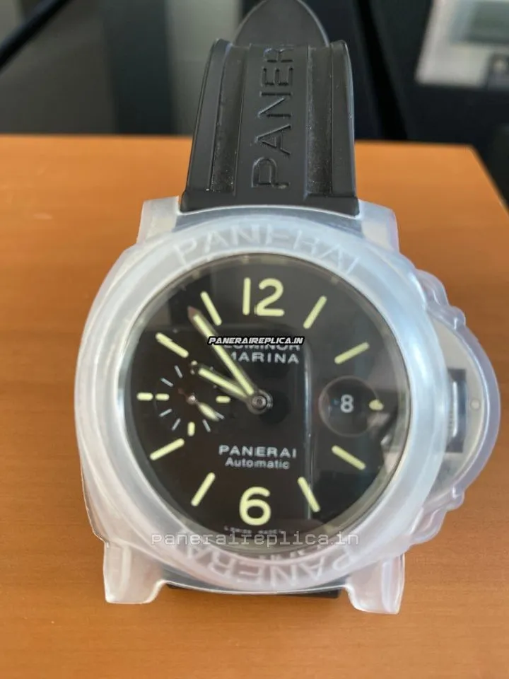 Alternative view of Lovely Replica Panerai Luminor Marina 44mm Steel Case Mens/unisex Automatic Watch