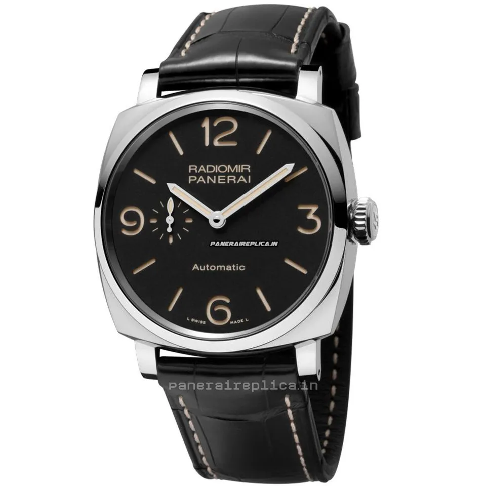 Alternative view of Marvellous Copy Panerai Radiomir 1940 45mm Steel Case Mens/unisex Automatic Watch