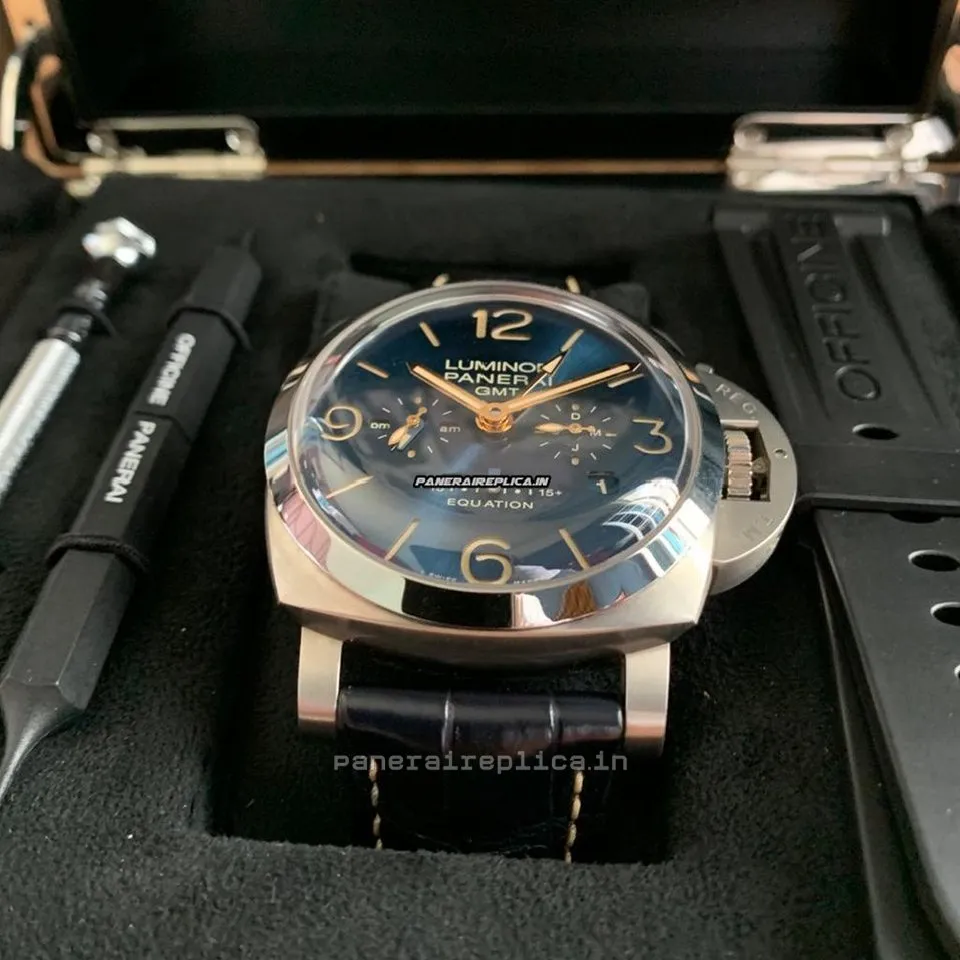 Amazing Copies Panerai Luminor 1950 47mm Titanium Case Mens/unisex Manual Winding Watch