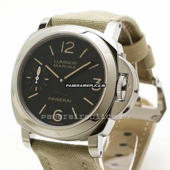 Alternative view of Affordable Clone Panerai Special Editions 43mm Steel Case Manual Winding Watch