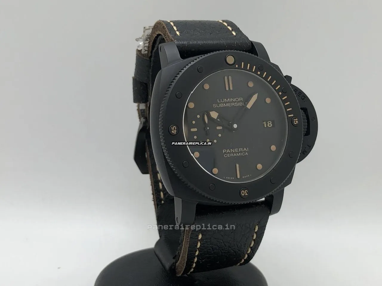 Exquisite Knockoff Panerai Special Editions 47mm Ceramic Case Mens/unisex Automatic Watch