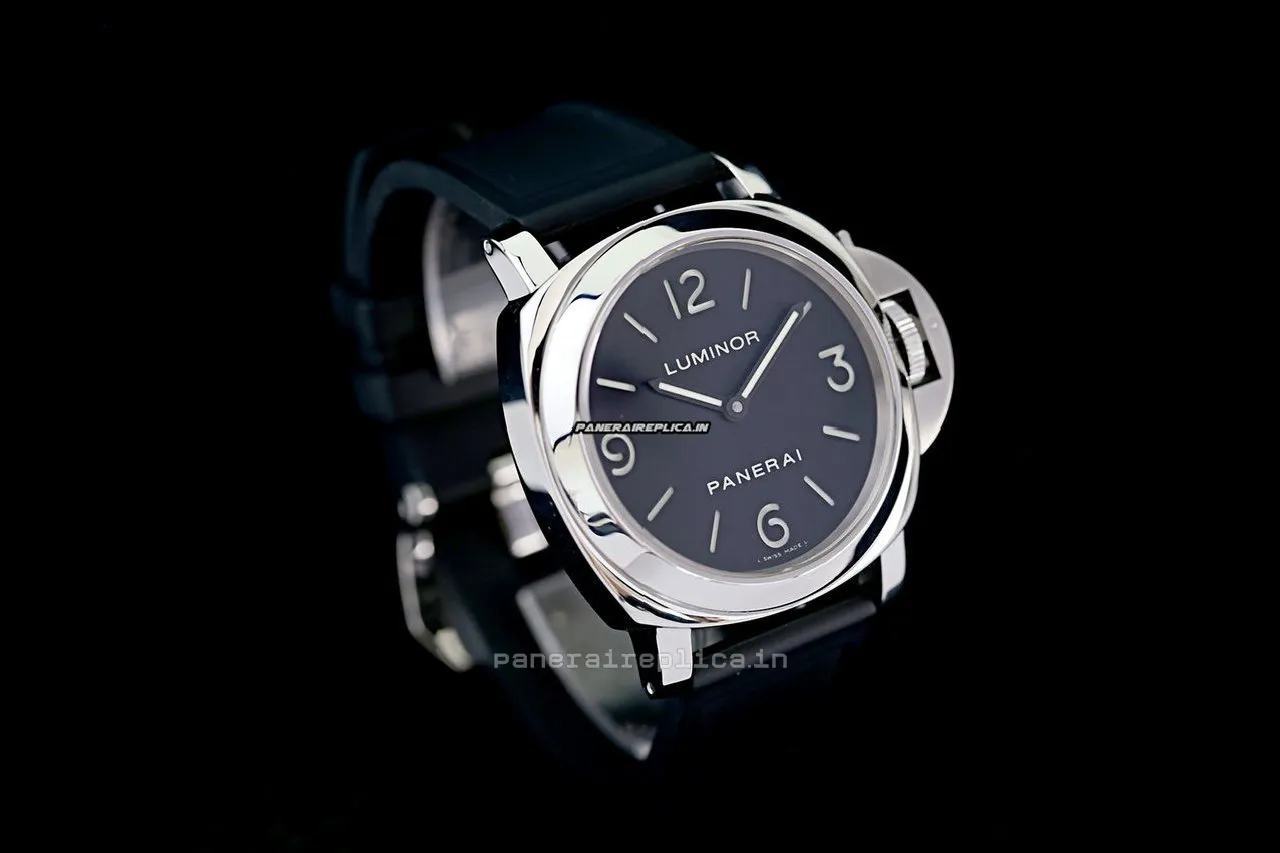Alternative view of Wonderful Fake Panerai Luminor Base 44mm Steel Case Mens/unisex Manual Winding Watch