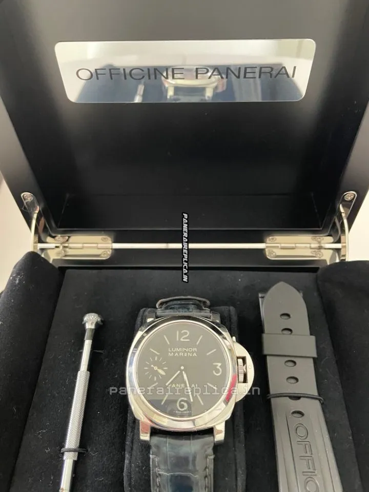 Alternative view of Offering Replica Panerai Luminor Marina 44mm Steel Case Mens/unisex Manual Winding Watch