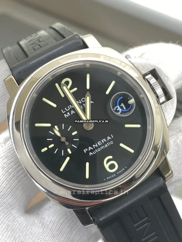 Alternative view of Incredible Replica Panerai Luminor Marina 44mm Steel Case Mens/unisex Automatic Watch