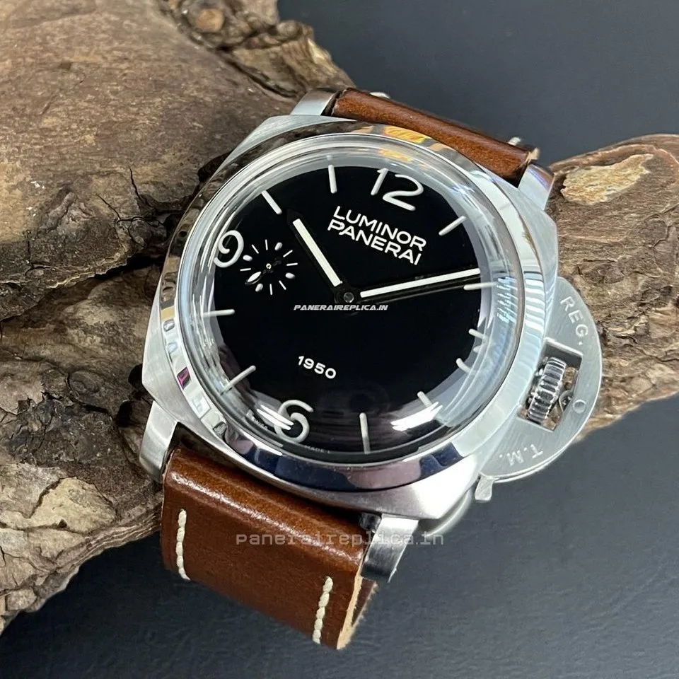 Alternative view of Special Copy Panerai Panerai Watches 47mm Steel Case Manual Winding Watch