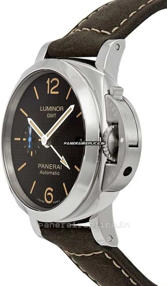 Alternative view of Mind-boggling Replica Panerai Luminor 1950 42mm Steel Case Mens/unisex Automatic Watch