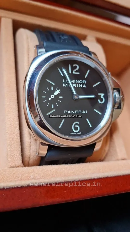 Exquisite Fake Panerai Luminor Base 44mm Steel Case Mens/unisex Manual Winding Watch