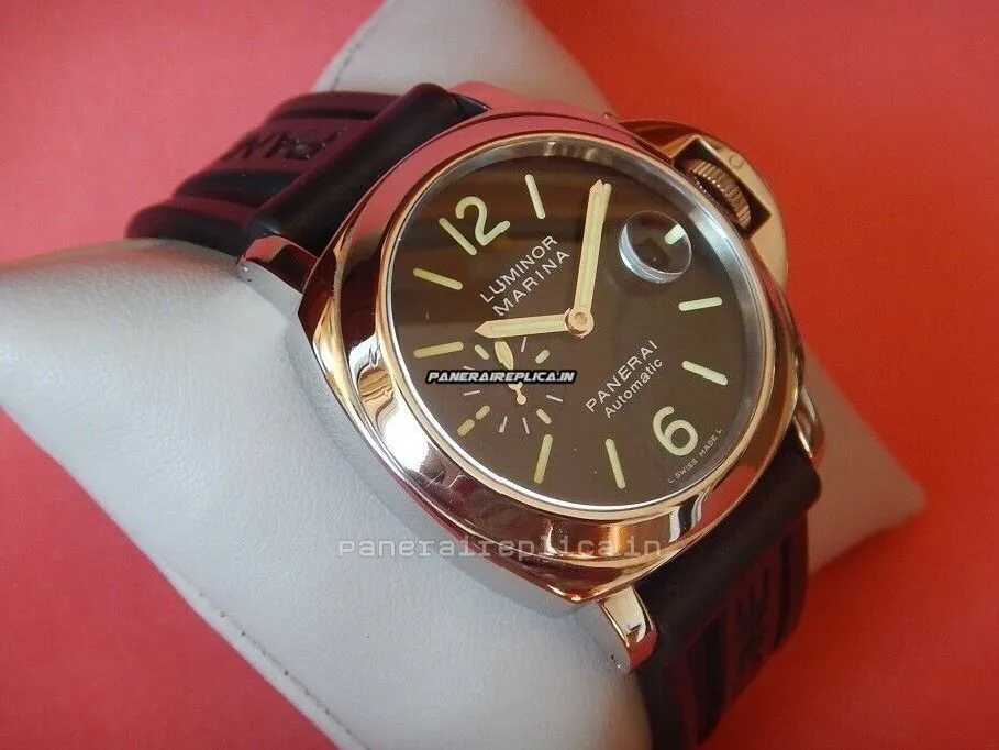 Alternative view of Amazing Clone Panerai Luminor Marina 44mm Steel Case Mens/unisex Automatic Watch