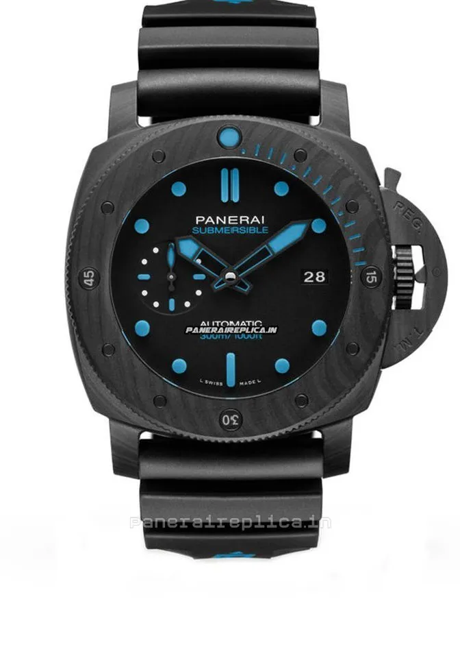 Offering Copies Panerai Luminor Gmt Automatic 47mm Carbon Case Mens/unisex Automatic Watch