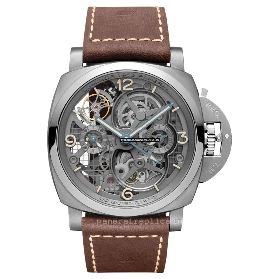 Pleasing Fake Panerai Special Editions Titanium Case Mens/unisex Manual Winding Watch