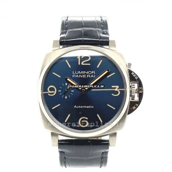 1:1 Clone Panerai Luminor Due 45mm Titanium Case Mens/unisex Automatic Watch