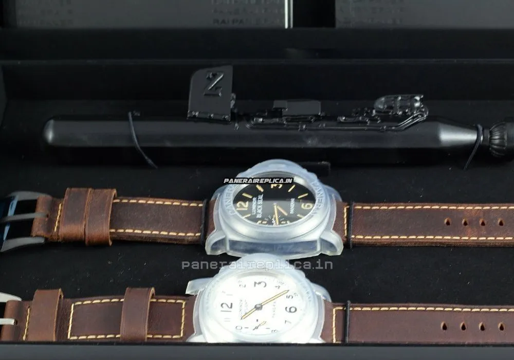 Alternative view of Luxury Replica Panerai Special Editions 44mm Steel Case Mens/unisex Manual Winding Watch