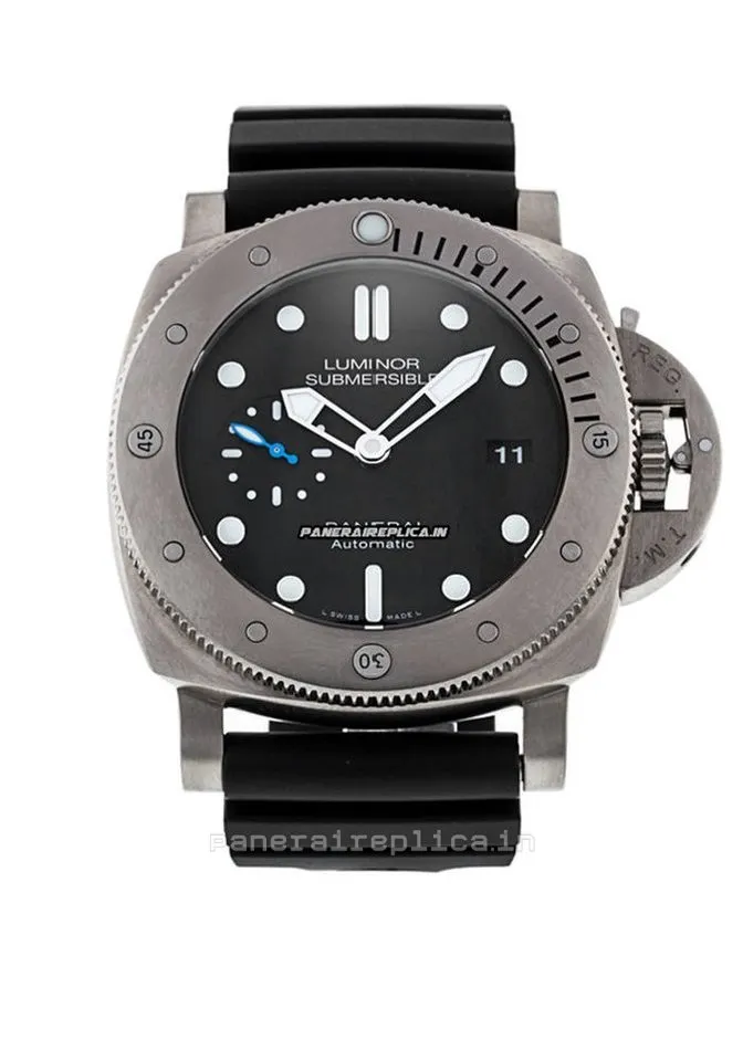 Superior Replica Panerai Luminor Submersible 47mm Titanium Case Mens/unisex Automatic Watch