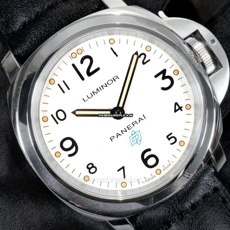 Alternative view of Marvellous Copies Panerai Luminor Base 44mm Steel Case Mens/unisex Manual Winding Watch