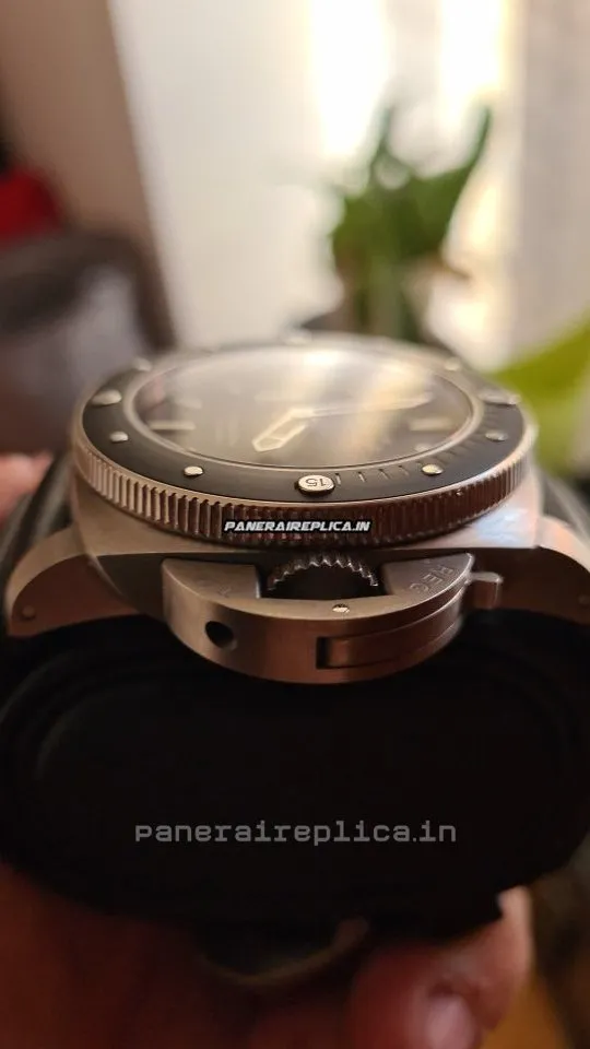 Alternative view of Incredible Replicas Panerai Luminor Submersible 47mmmm Titanium Case Mens/unisex Automatic Watch