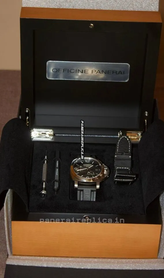 Alternative view of Unique Replica Panerai Luminor 1950 44mm Steel Case Mens/unisex Automatic Watch