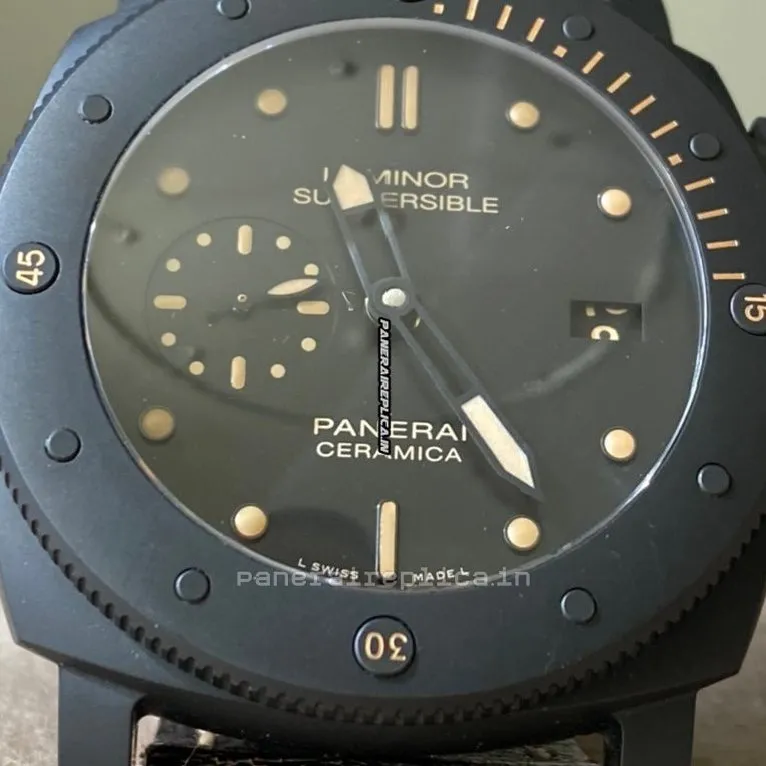 Great Replica Panerai Special Editions 47mm Carbon Case Mens/unisex Automatic Watch