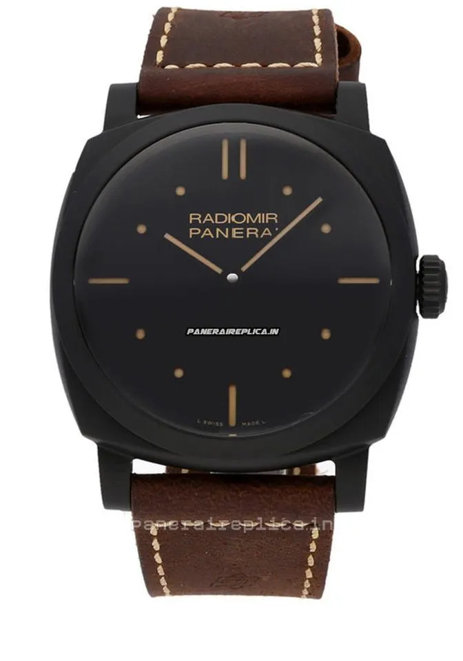 Epic Fake Panerai Radiomir 1940 48mm Ceramic Case Mens/unisex Manual Winding Watch
