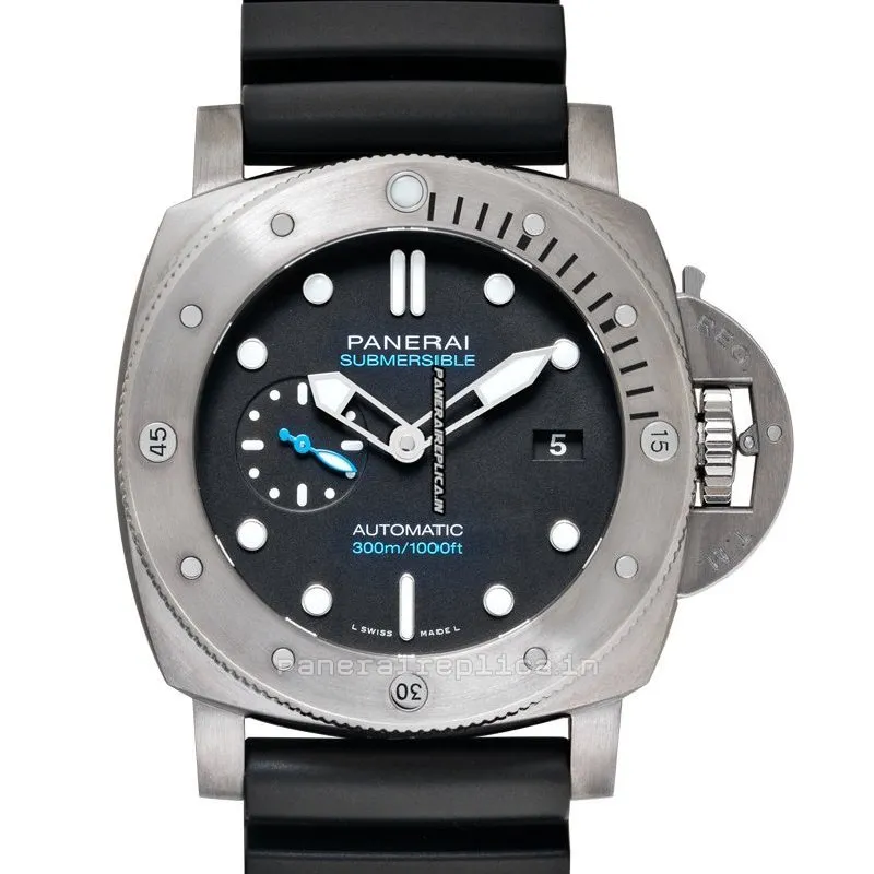 High Quality Fakes Panerai Luminor Submersible 47mm Titanium Case Mens/unisex Automatic Watch