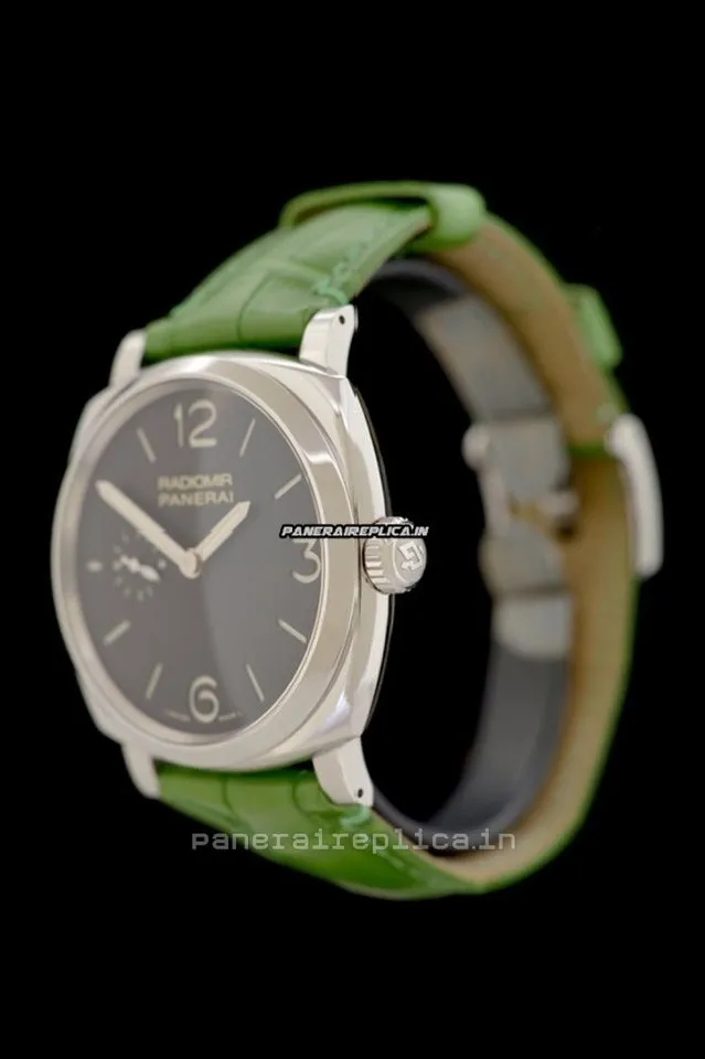 Alternative view of 1:1 Knockoff Panerai Radiomir 1940 42mm Steel Case Mens/unisex Manual Winding Watch