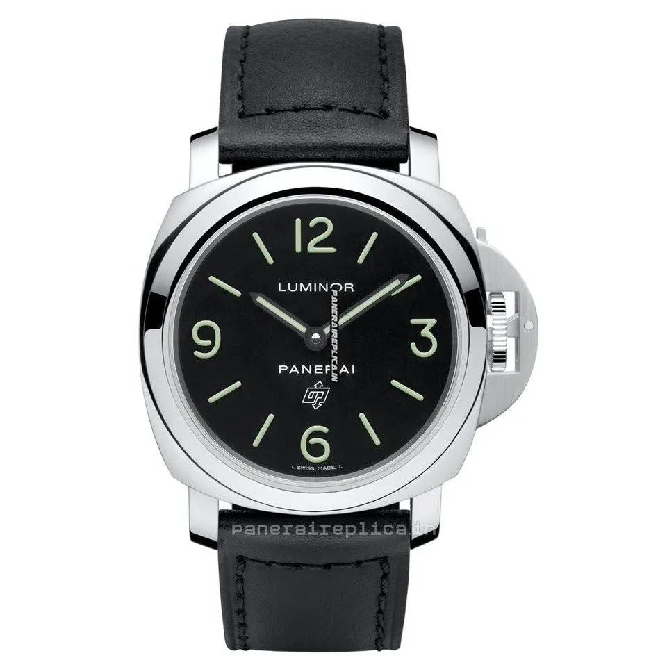 High Quality Fake Panerai Luminor Base 44mm Steel Case Mens/unisex Manual Winding Watch