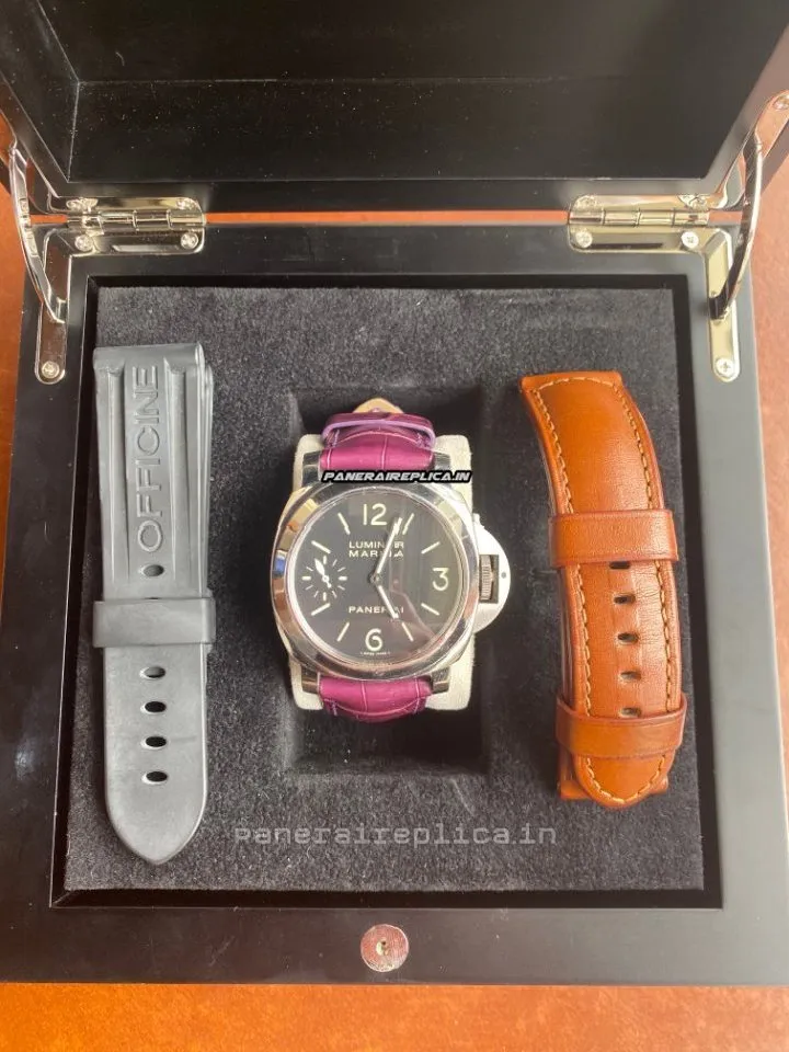 Nice Fake Panerai Luminor Base 44mm Steel Case Mens/unisex Manual Winding Watch