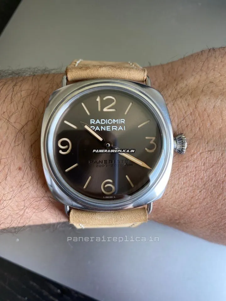 Alternative view of Wonderful Fakes Panerai Special Editions 45mm Steel Case Mens/unisex Manual Winding Watch