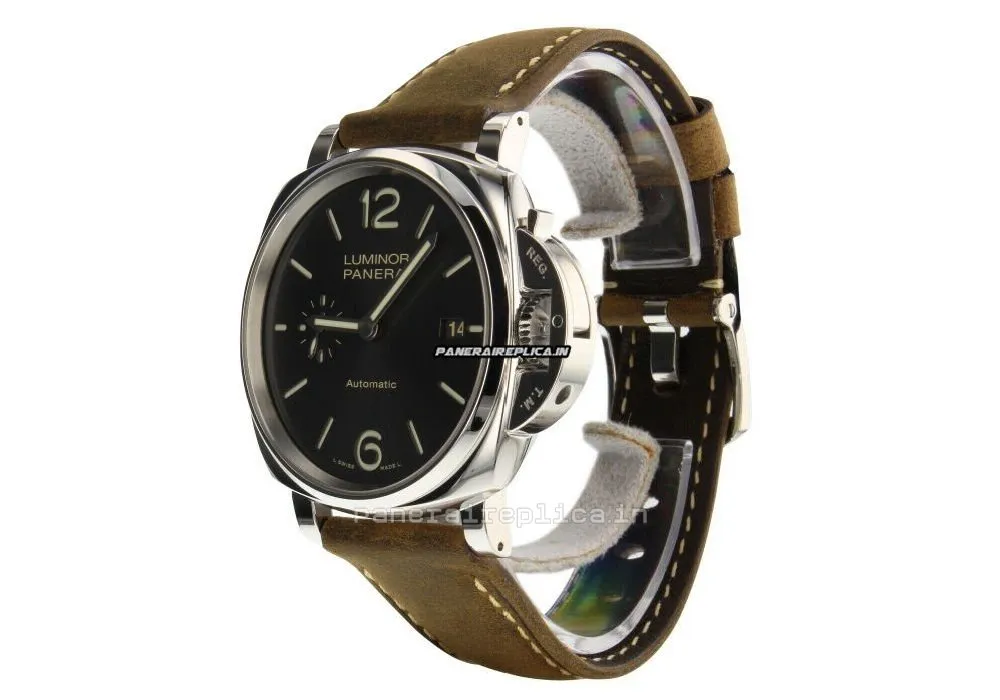 Alternative view of Neat Fake Panerai Luminor Due 42mm Steel Case Mens/unisex Automatic Watch