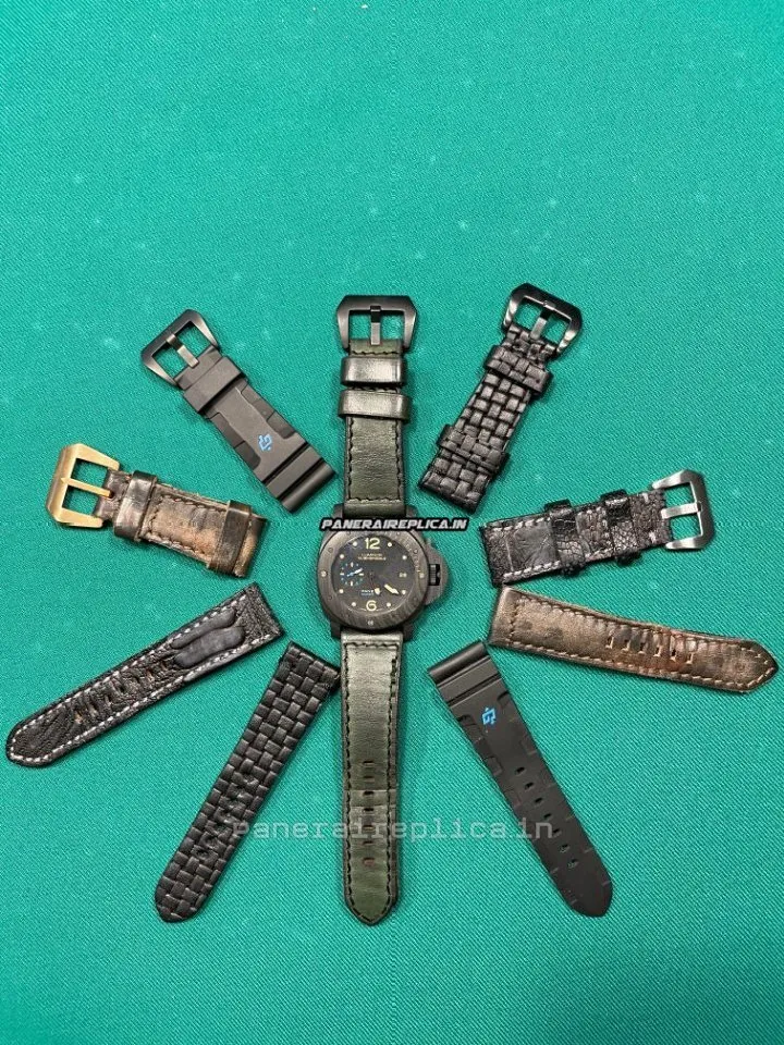 Alternative view of Wonderful Copy Panerai Luminor Submersible 47mm Carbon Case Mens/unisex Automatic Watch